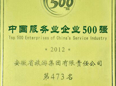 2012年(nián)度中國(guó)服務業(yè)企業(yè)500強